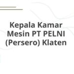 Kepala Kamar Mesin PT PELNI (Persero) Klaten