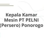 Kepala Kamar Mesin PT PELNI (Persero) Ponorogo