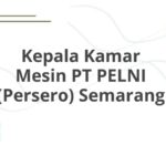 Kepala Kamar Mesin PT PELNI (Persero) Semarang