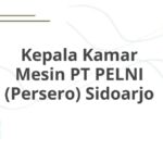 Kepala Kamar Mesin PT PELNI (Persero) Sidoarjo