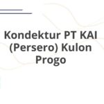 Kondektur PT KAI (Persero) Kulon Progo