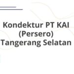 Kondektur PT KAI (Persero) Tangerang Selatan