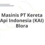 Masinis PT Kereta Api Indonesia (KAI) Blora