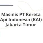 Masinis PT Kereta Api Indonesia (KAI) Jakarta Timur