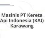 Masinis PT Kereta Api Indonesia (KAI) Karawang