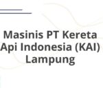 Masinis PT Kereta Api Indonesia (KAI) Lampung
