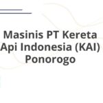 Masinis PT Kereta Api Indonesia (KAI) Ponorogo