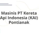 Masinis PT Kereta Api Indonesia (KAI) Pontianak