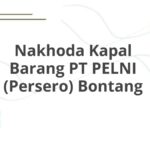 Nakhoda Kapal Barang PT PELNI (Persero) Bontang