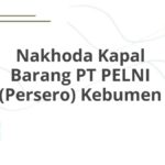 Nakhoda Kapal Barang PT PELNI (Persero) Kebumen