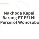 Nakhoda Kapal Barang PT PELNI (Persero) Wonosobo