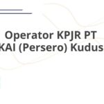 Operator KPJR PT KAI (Persero) Kudus
