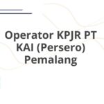 Operator KPJR PT KAI (Persero) Pemalang