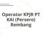 Operator KPJR PT KAI (Persero) Rembang