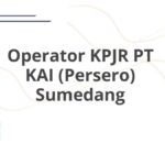 Operator KPJR PT KAI (Persero) Sumedang