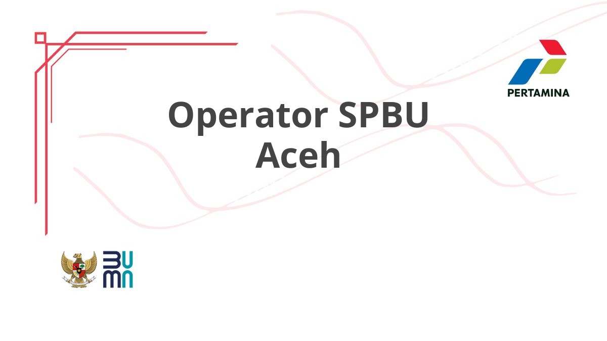 Operator SPBU Aceh