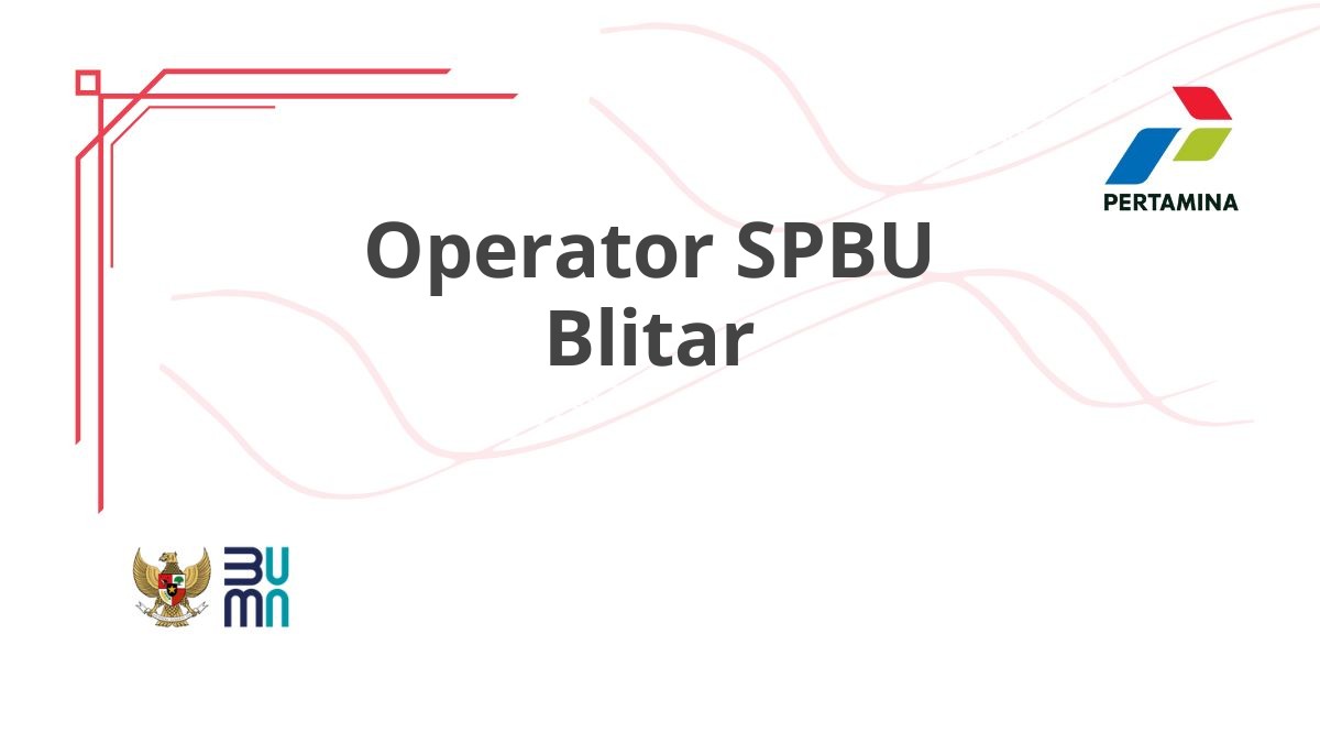 Operator SPBU Blitar