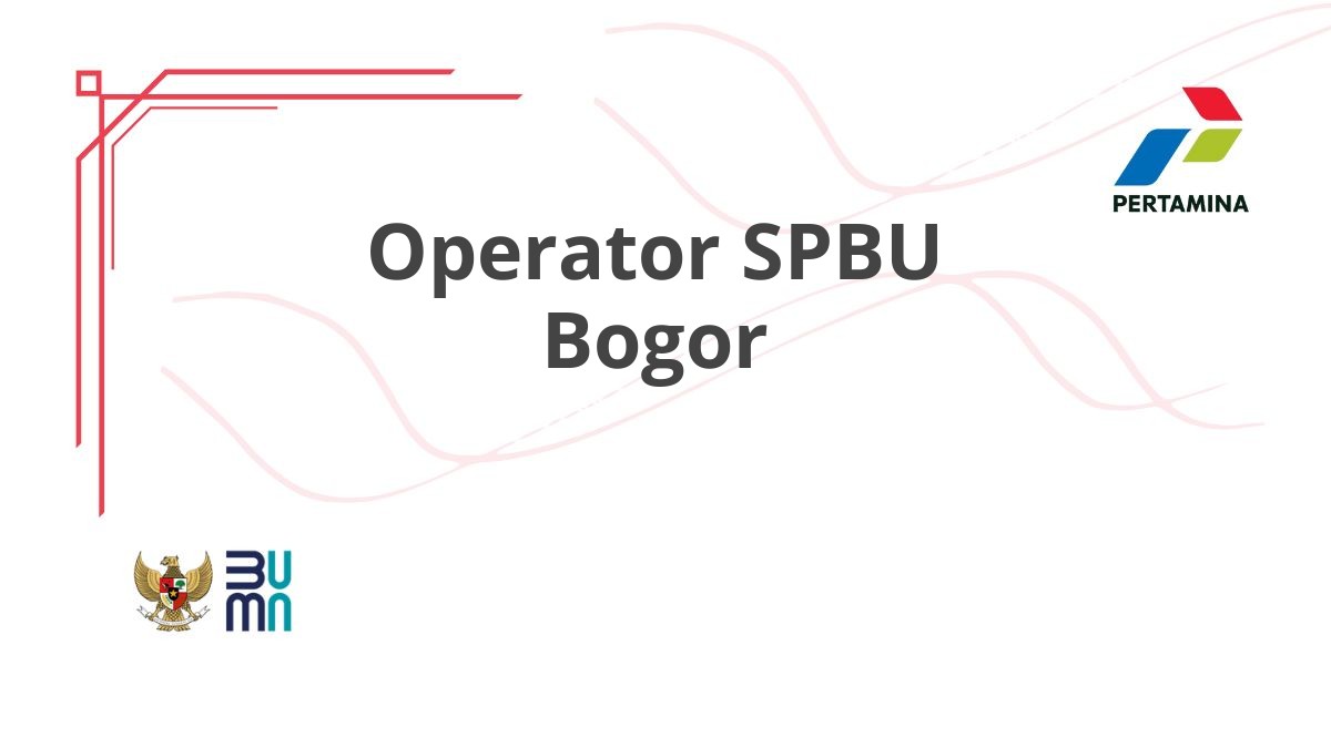 Operator SPBU Bogor