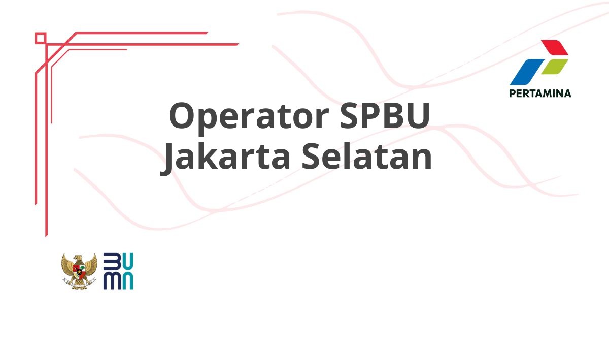 Operator SPBU Jakarta Selatan