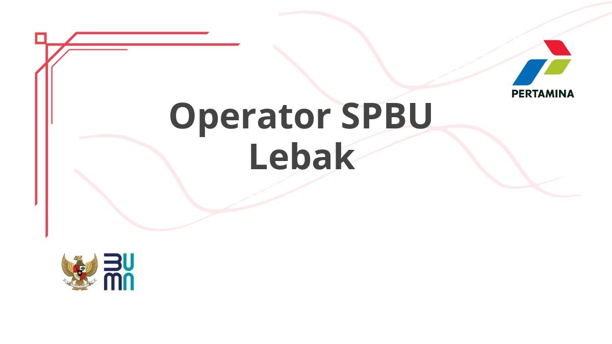 Operator SPBU Lebak