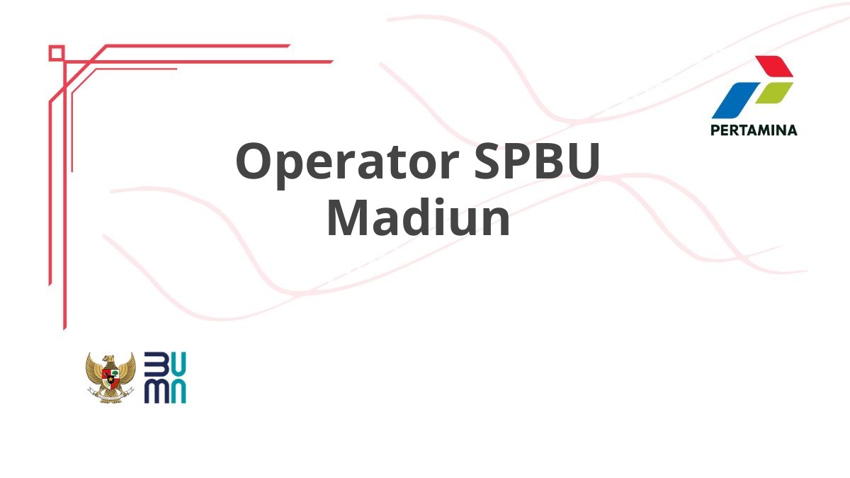 Operator SPBU Madiun