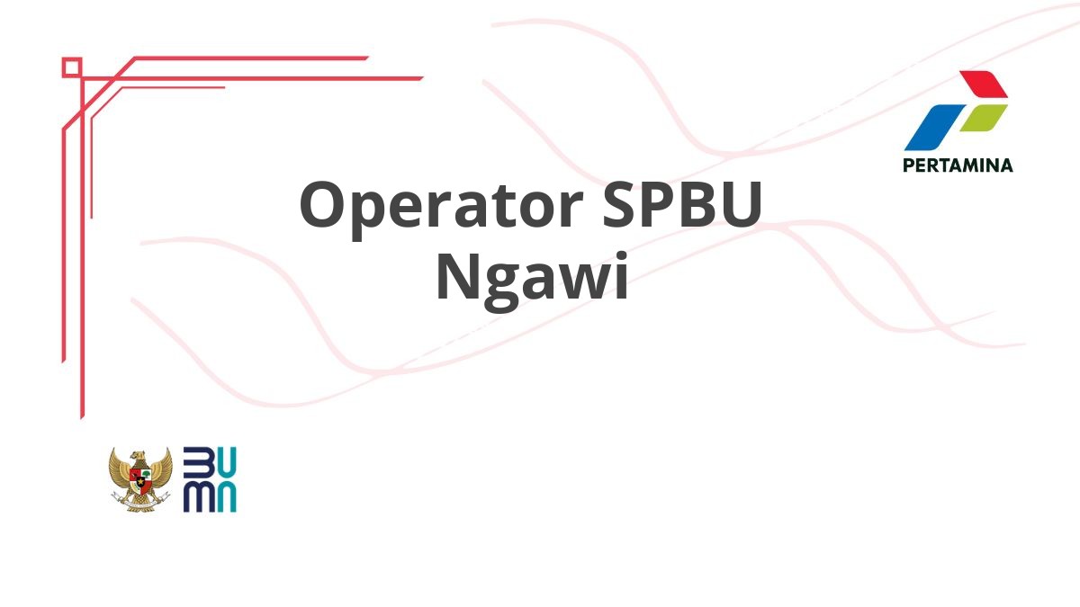 Operator SPBU Ngawi