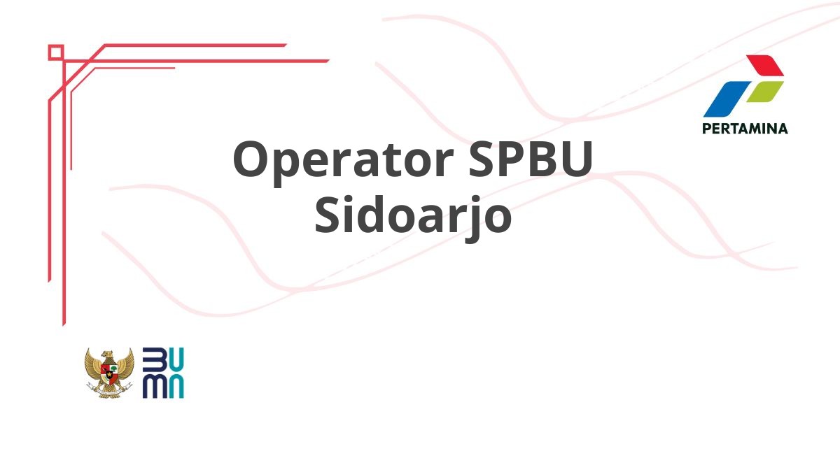 Operator SPBU Sidoarjo