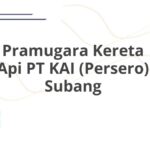 Pramugara Kereta Api PT KAI (Persero) Subang
