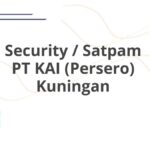 Security / Satpam PT KAI (Persero) Kuningan