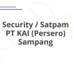 Security / Satpam PT KAI (Persero) Sampang