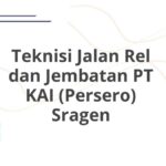 Teknisi Jalan Rel dan Jembatan PT KAI (Persero) Sragen