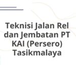 Teknisi Jalan Rel dan Jembatan PT KAI (Persero) Tasikmalaya