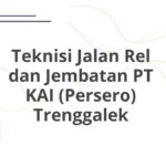 Teknisi Jalan Rel dan Jembatan PT KAI (Persero) Trenggalek