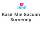 Kasir Mie Gacoan Sumenep