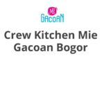 Crew Kitchen Mie Gacoan Bogor